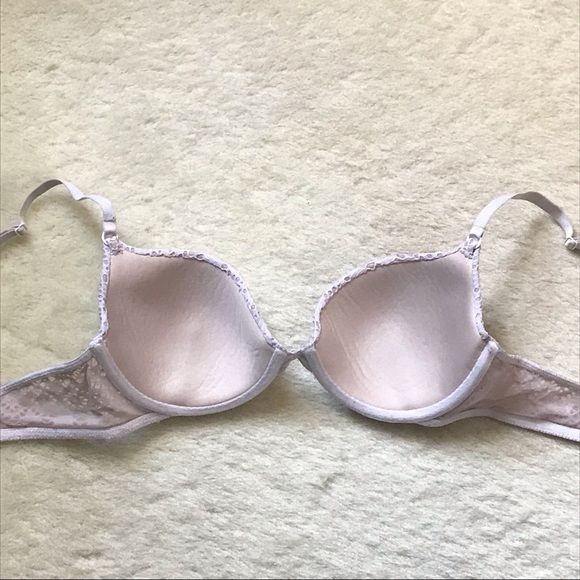 VS white lace lined demi - Picture 3 of 6